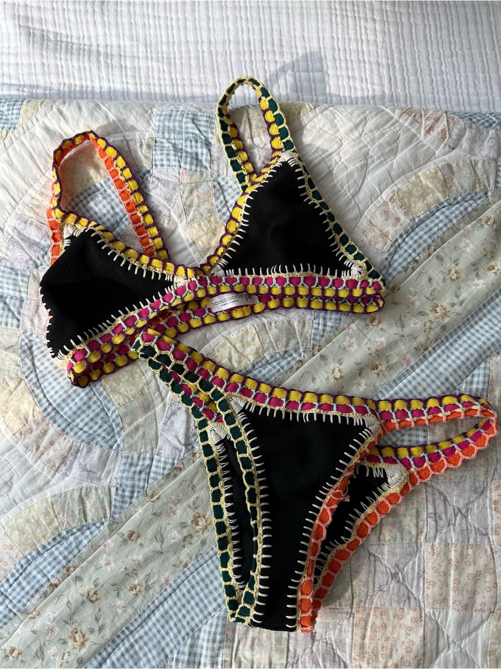 Crochet Multicolor Bikini